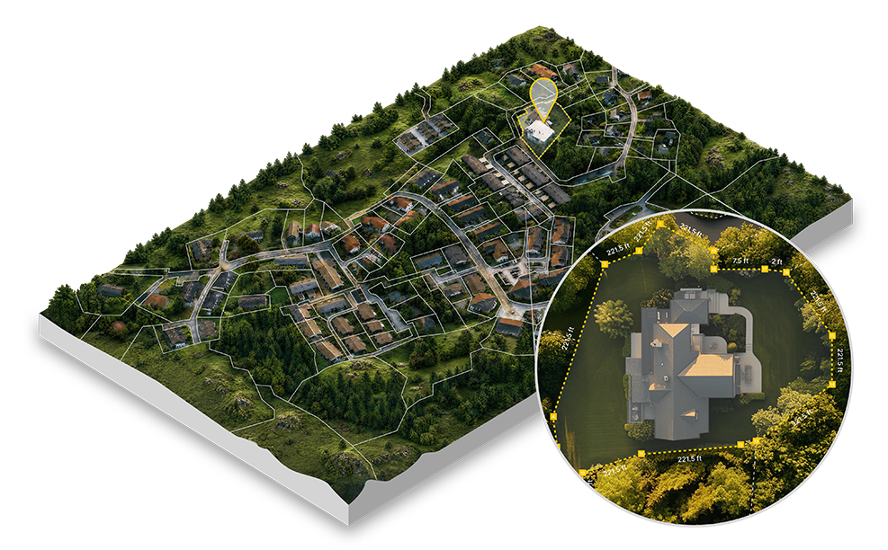 Location and geometry illustration